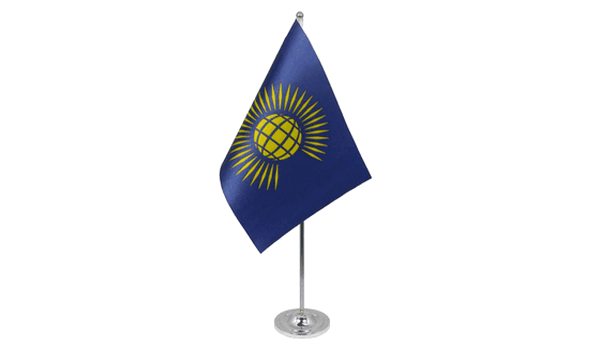 Commonwealth (New) Satin Table Flag